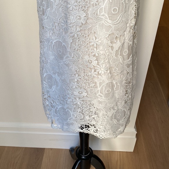 Cupcakes and Cashmere White Lace Mini Dress NWT - Picture 6 of 8